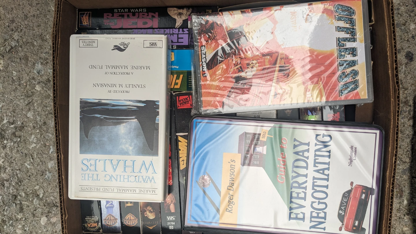 Collection of VHS Tapes - photo 3