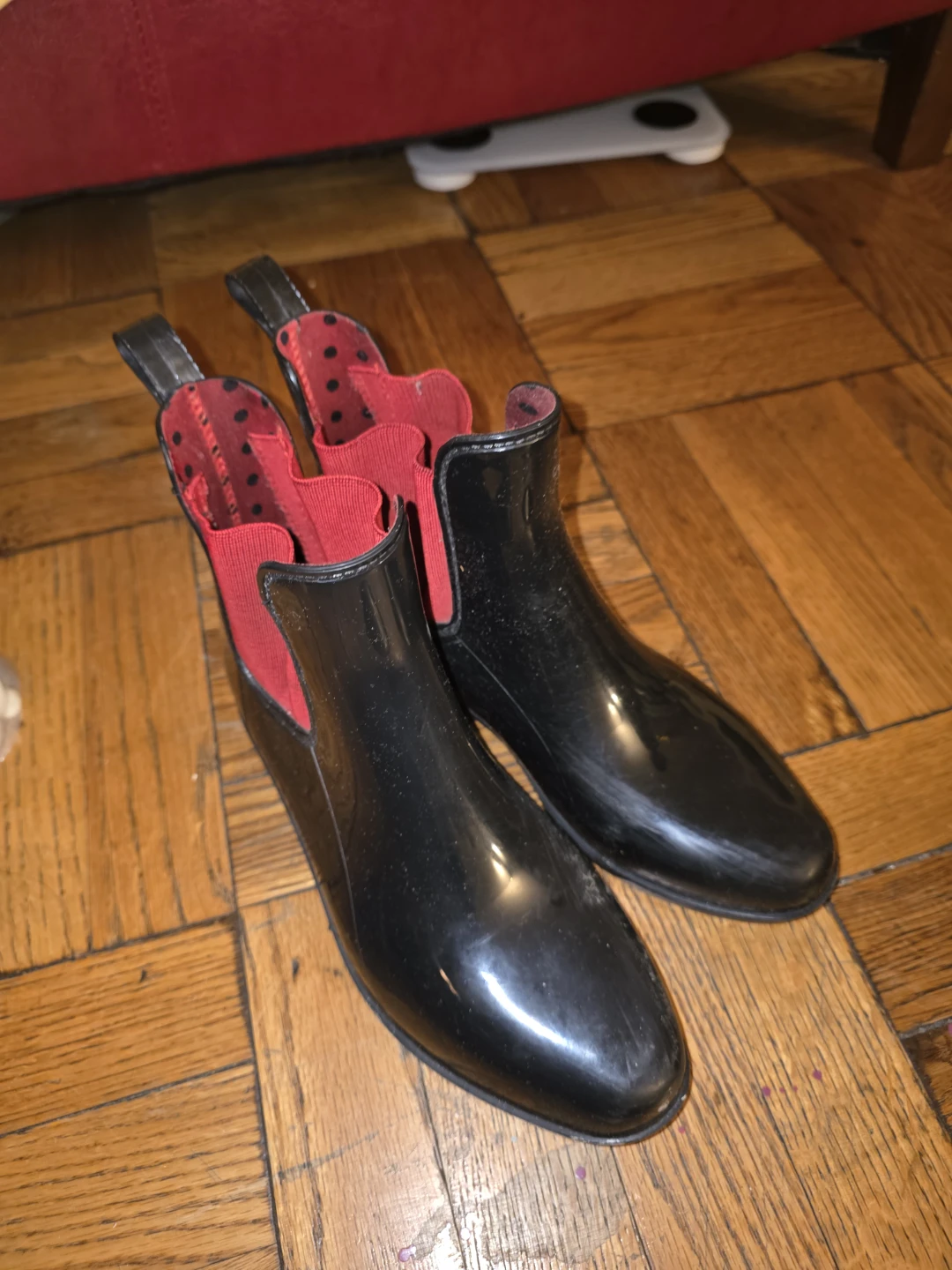 Lauren Ralph Lauren Black Rain Boots