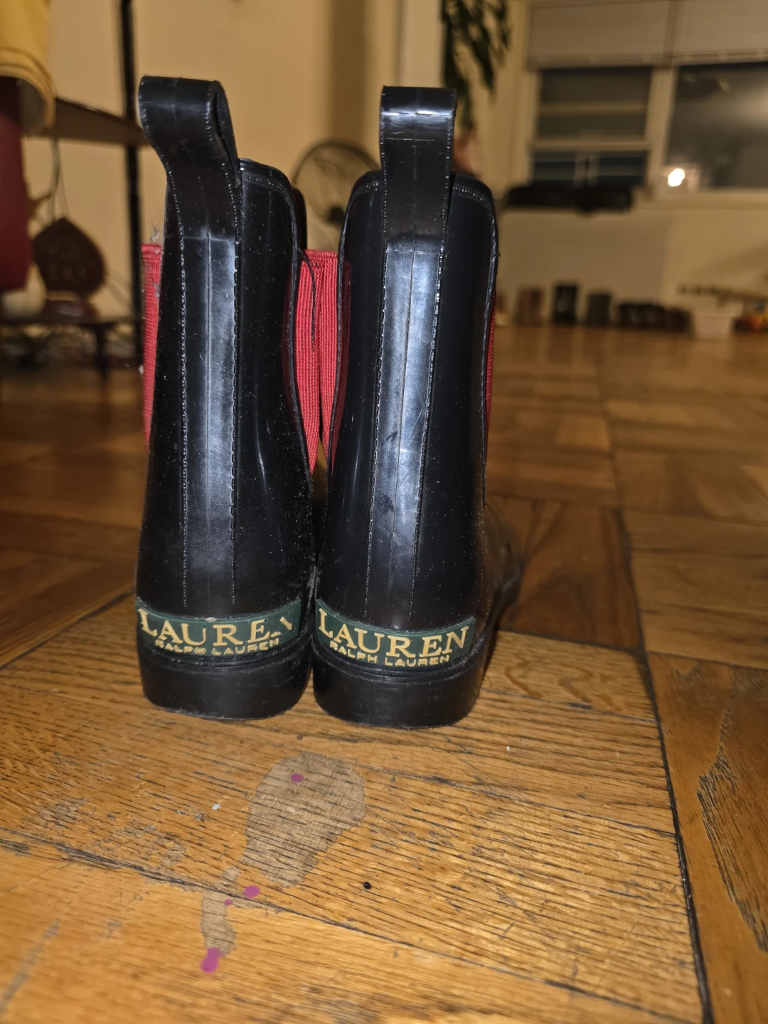Lauren Ralph Lauren Black Rain Boots - photo 2