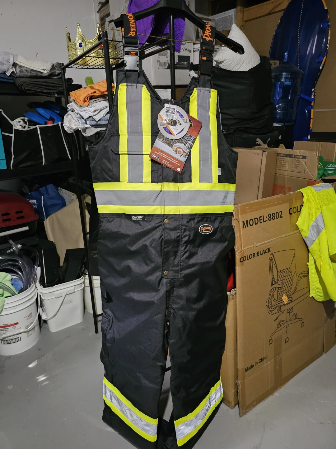 SureWerx Hi-Vis Waterproof Quilted Overall - photo 2