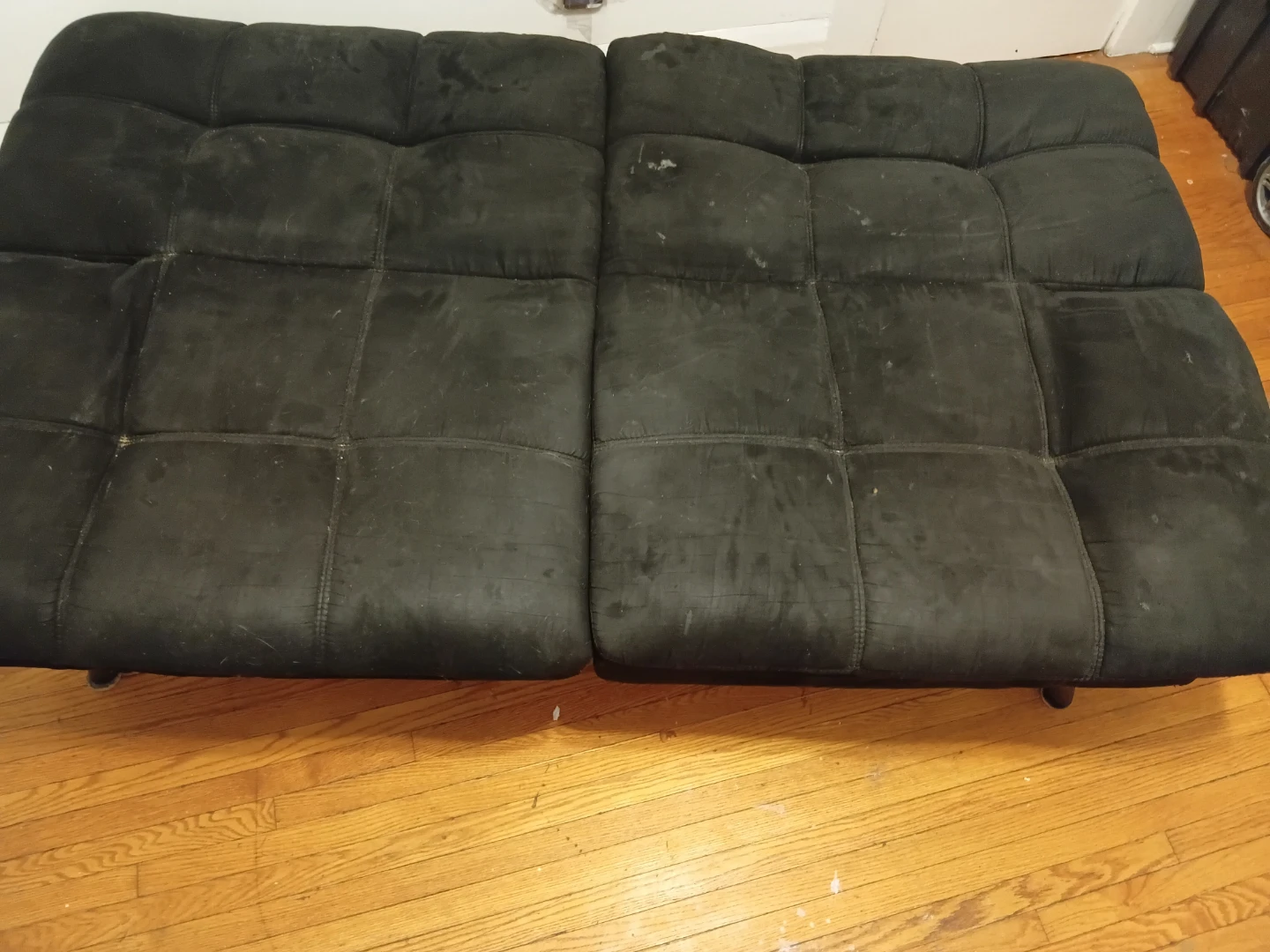 Black Futon Couch - photo 3