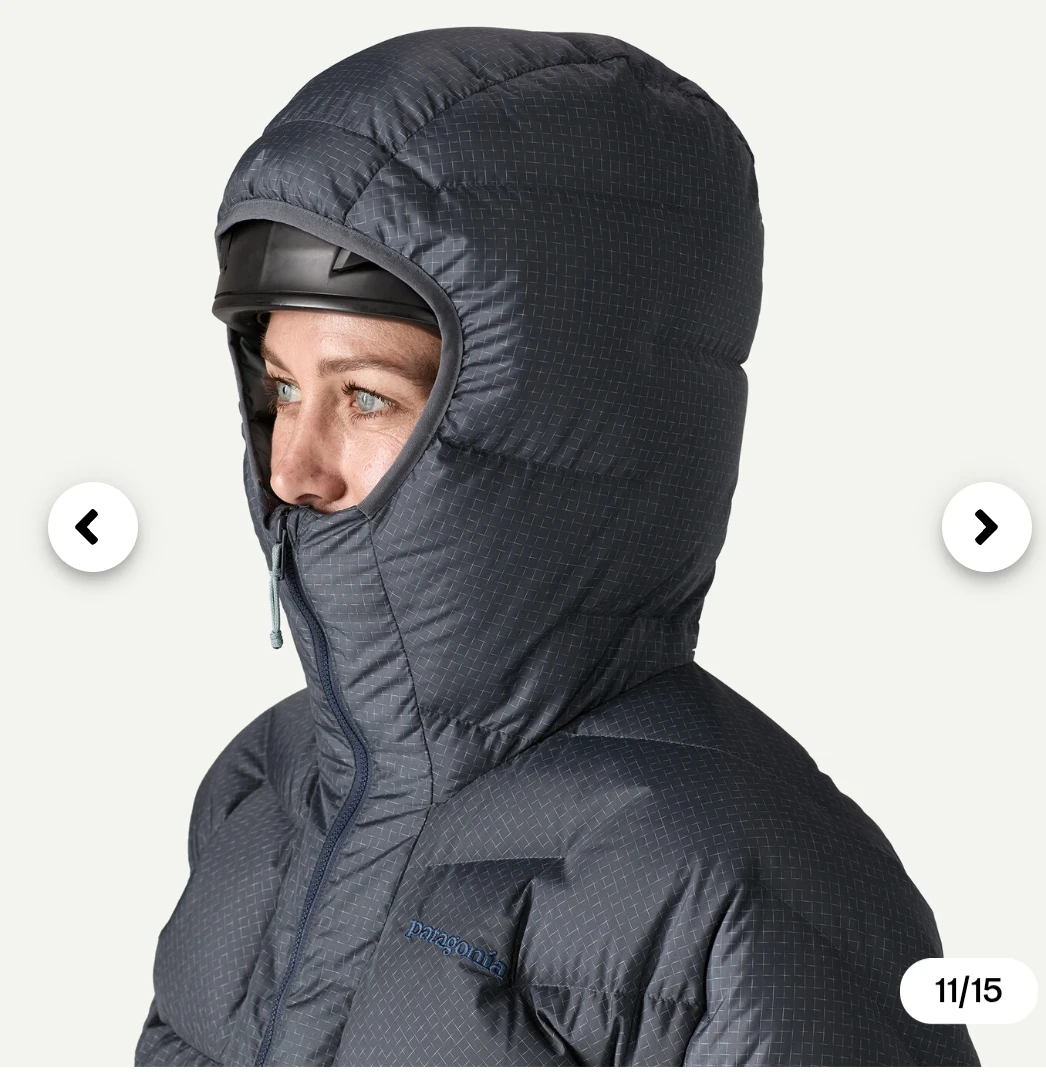 Patagonia Down Jacket Smolder Blue - photo 5