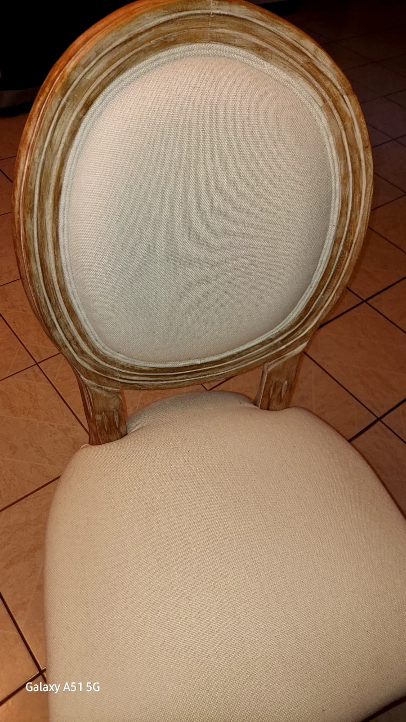Four dining chairs