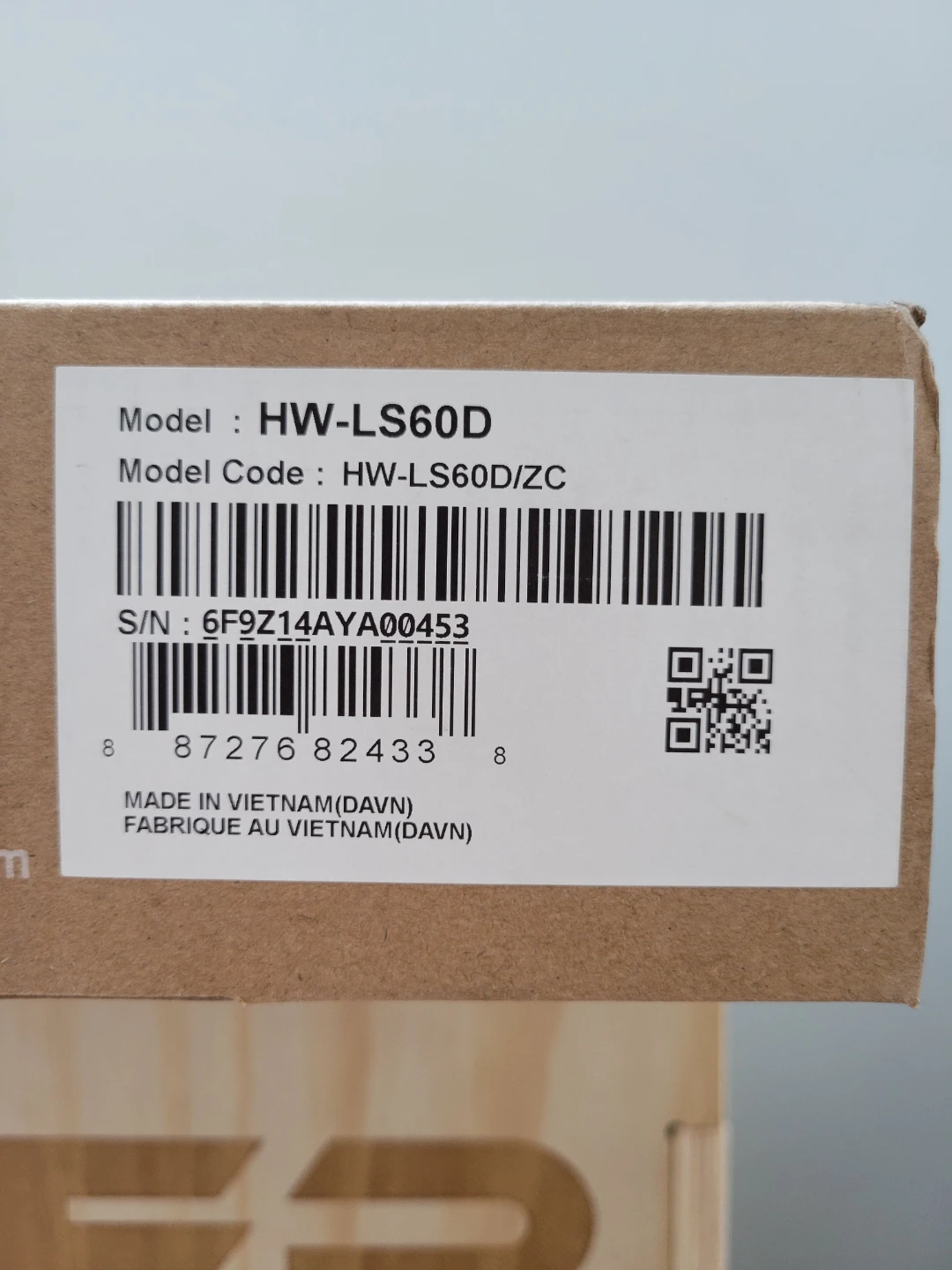 Brand new Samsung LS60D Music Frame Bluetooth wireless speaker - photo 4