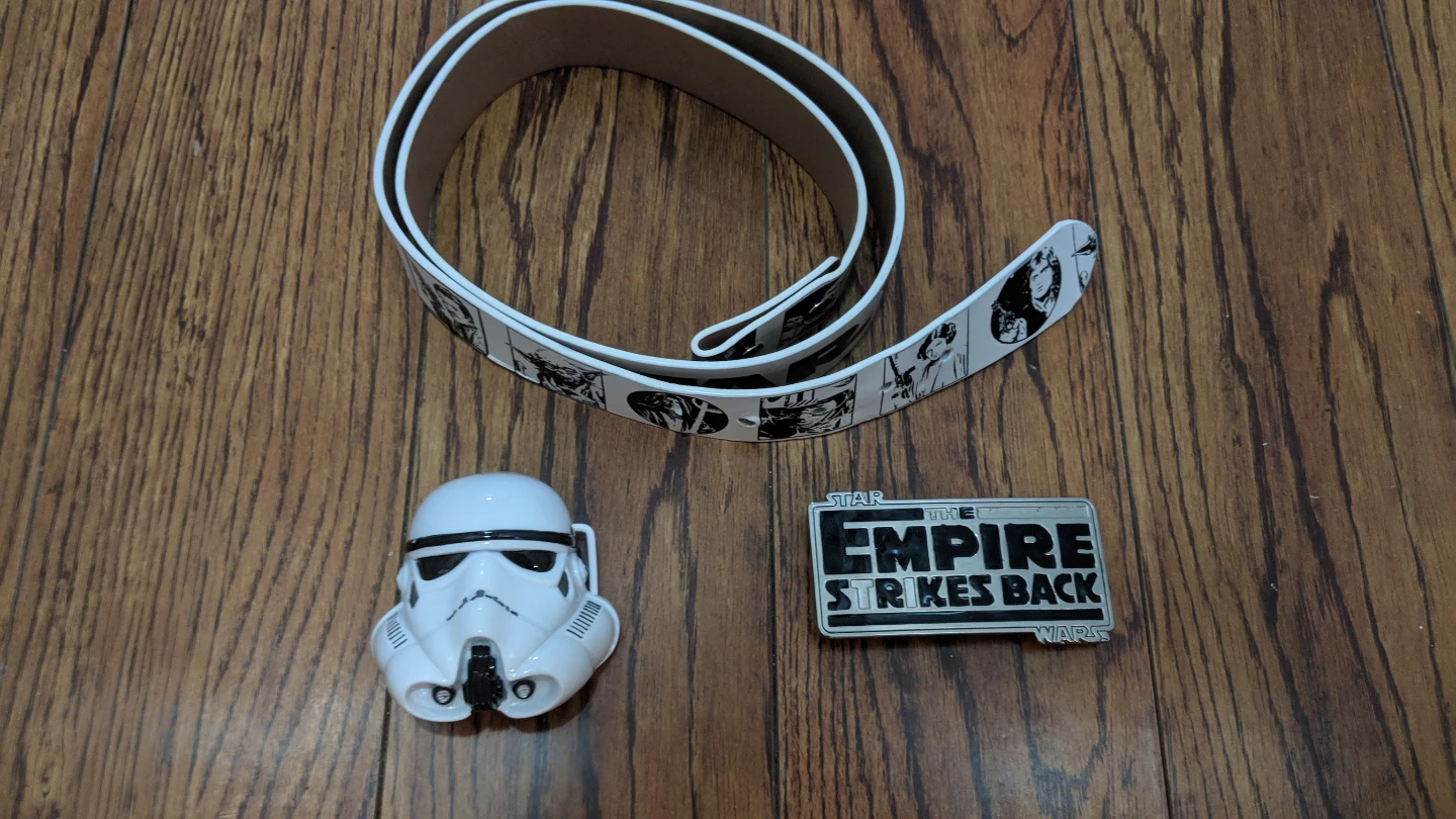 Star Wars The Empire Strikes Back Belt with Stormtrooper Buckle