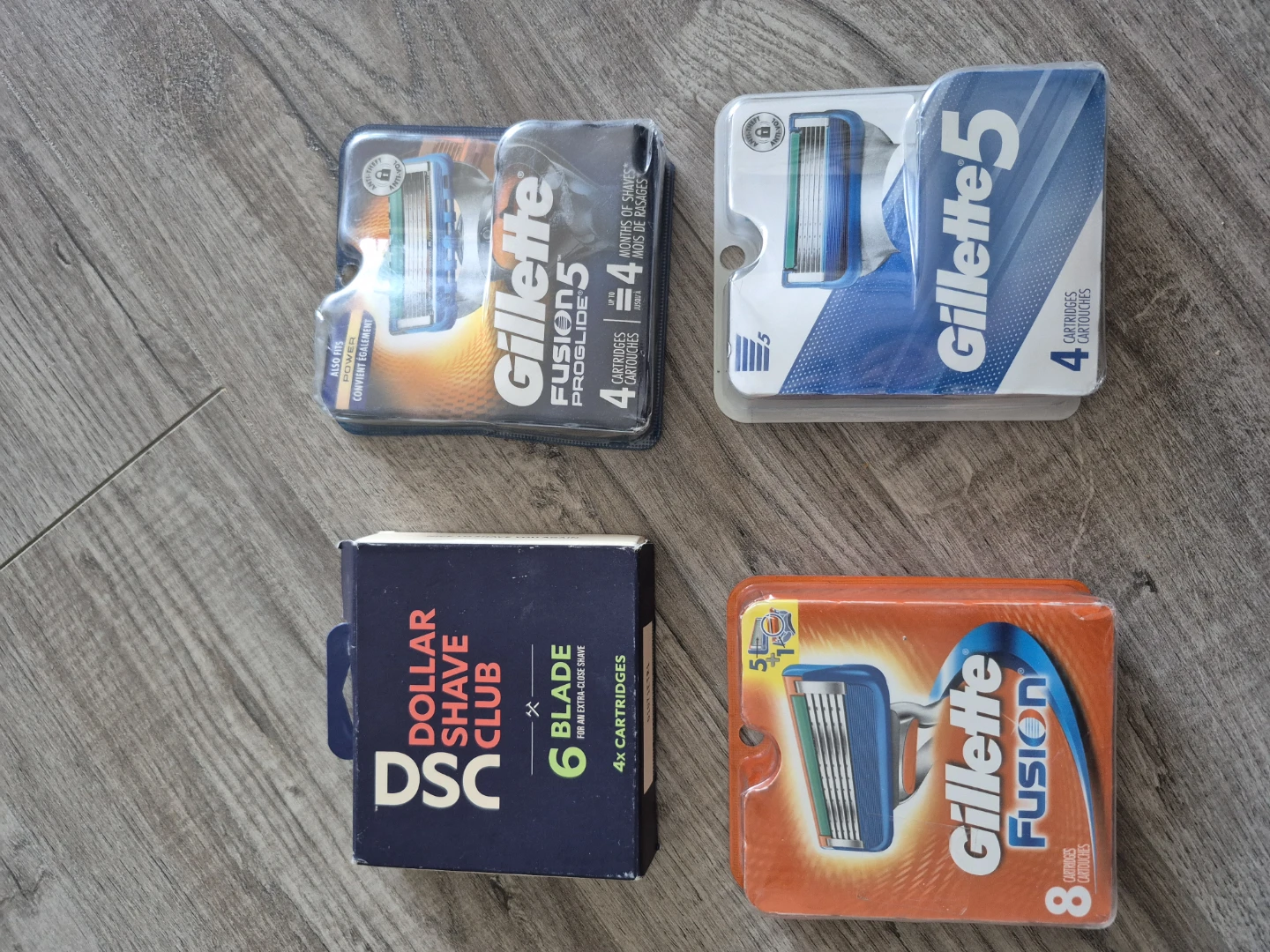 Assorted Gillette, Schick, Dollar Shave Club & Harry's Razor - photo 2