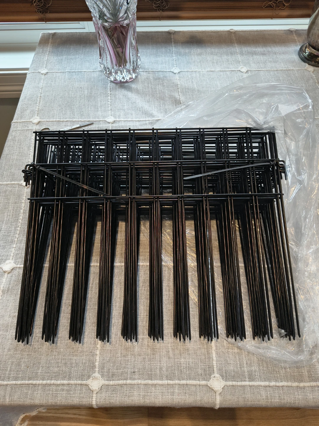 37ft (L) X 13in (H) Garden Animal Barrier Fence, 26 Pack - photo 4