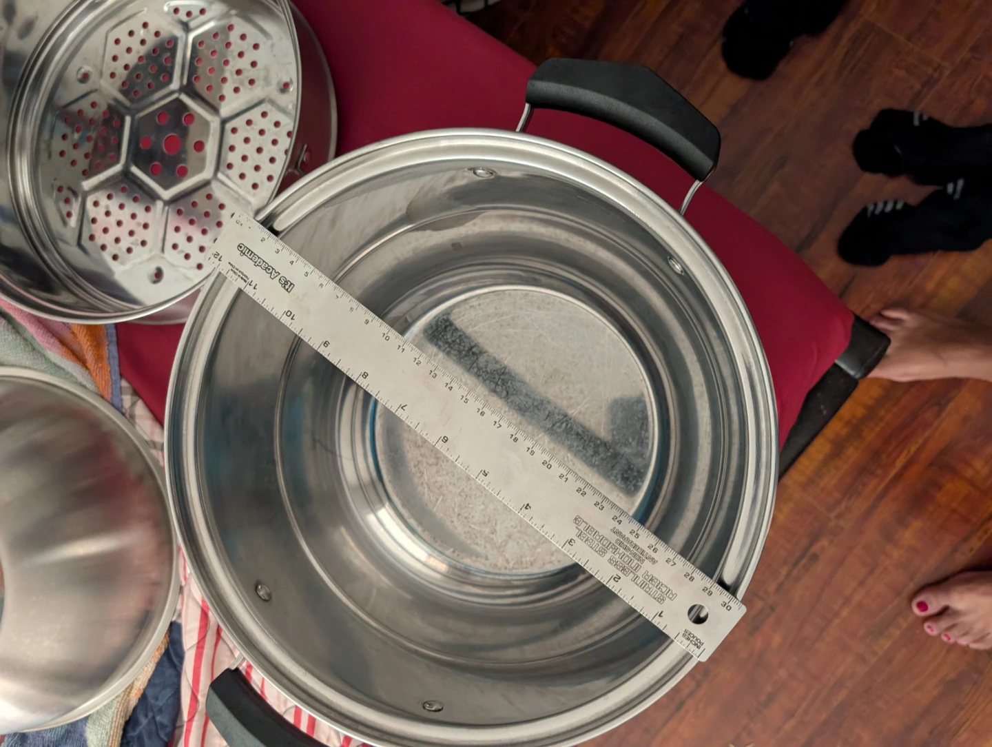 Cooker King 3 Tier Steamer Pot - photo 5