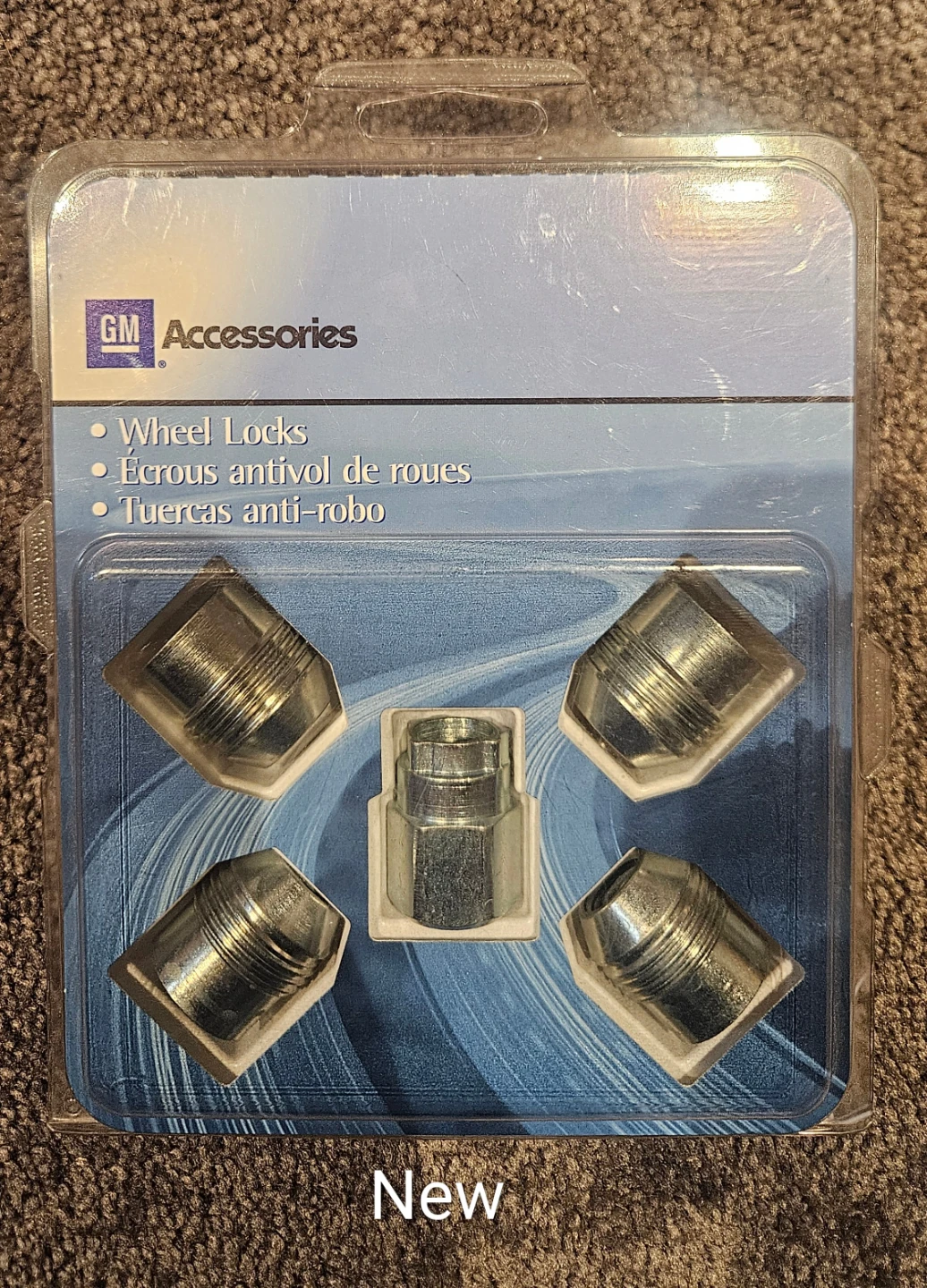 NEW! GM Accessories Wheel Locks