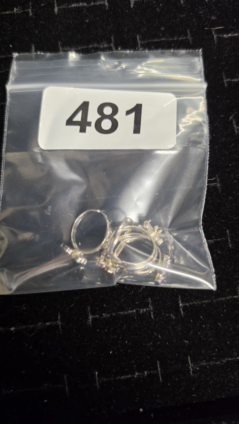 Set of 5 Adjustable unicorn Rings for children (481) - photo 5
