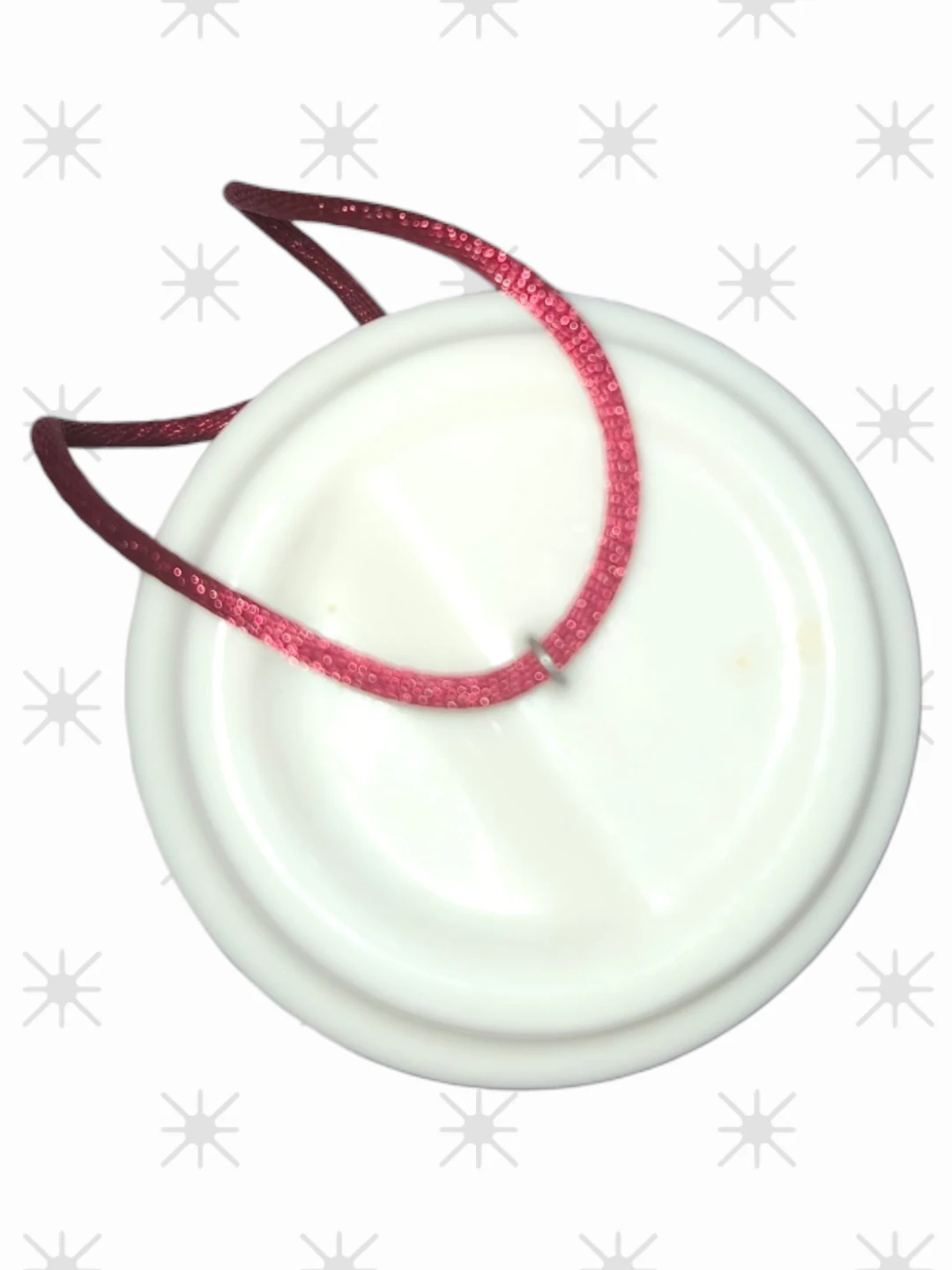 Starbucks Red Snowflake Coffee Cup Ornament - photo 3