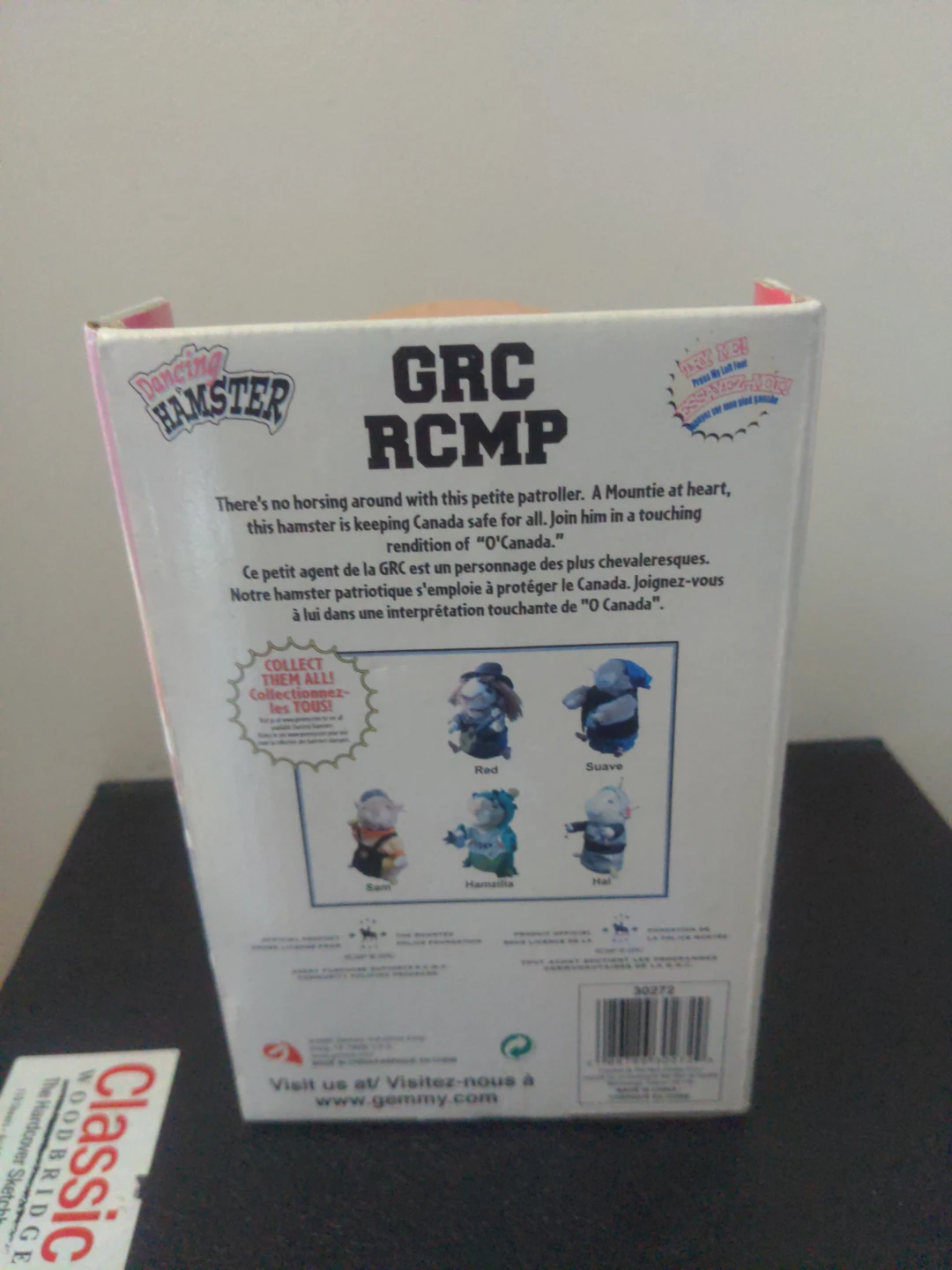 Dancing Hamster GRC RCMP Mountie Toy - photo 2