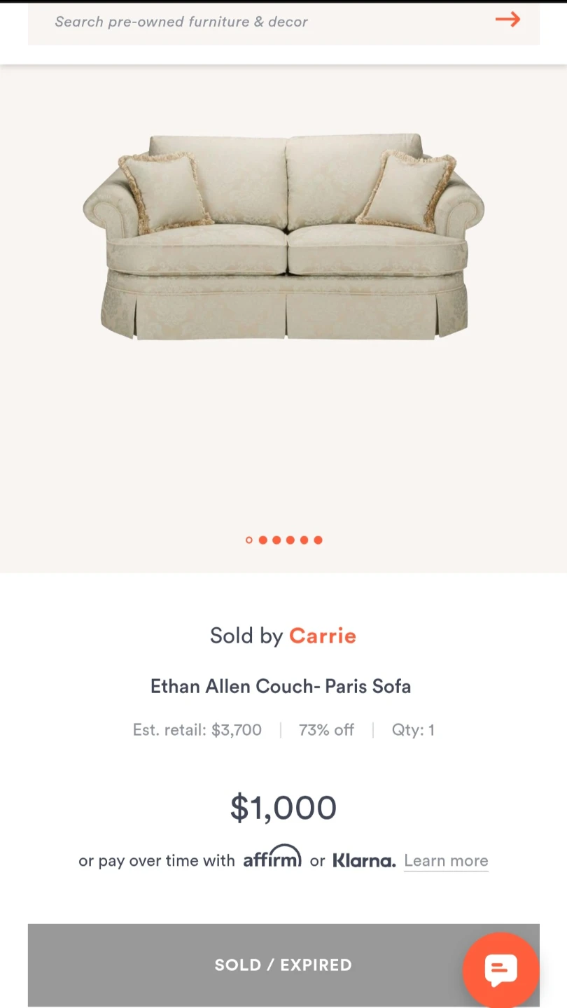 Ethan Allen Paris Inspired Sofa - photo 4