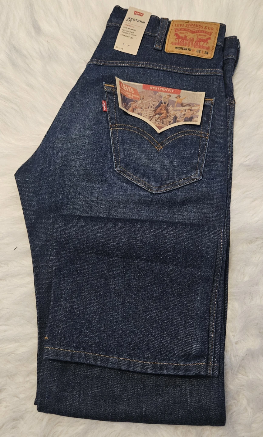 Men's Levi's Western Fit Jeans 33x34 - photo 3