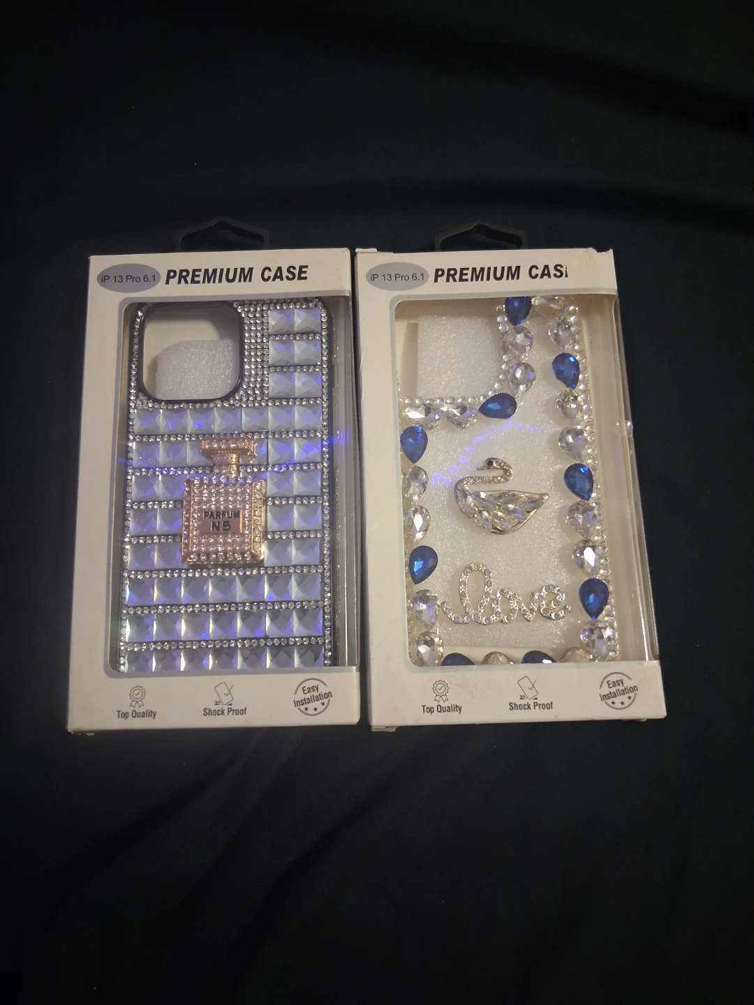 iPhone 13 Pro 6.1 Premium Rhinestone Phone Cases (2 Styles)