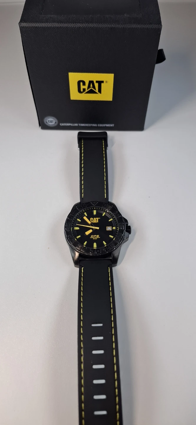 CAT DPS Watch - Black with Yellow Accents - photo 2