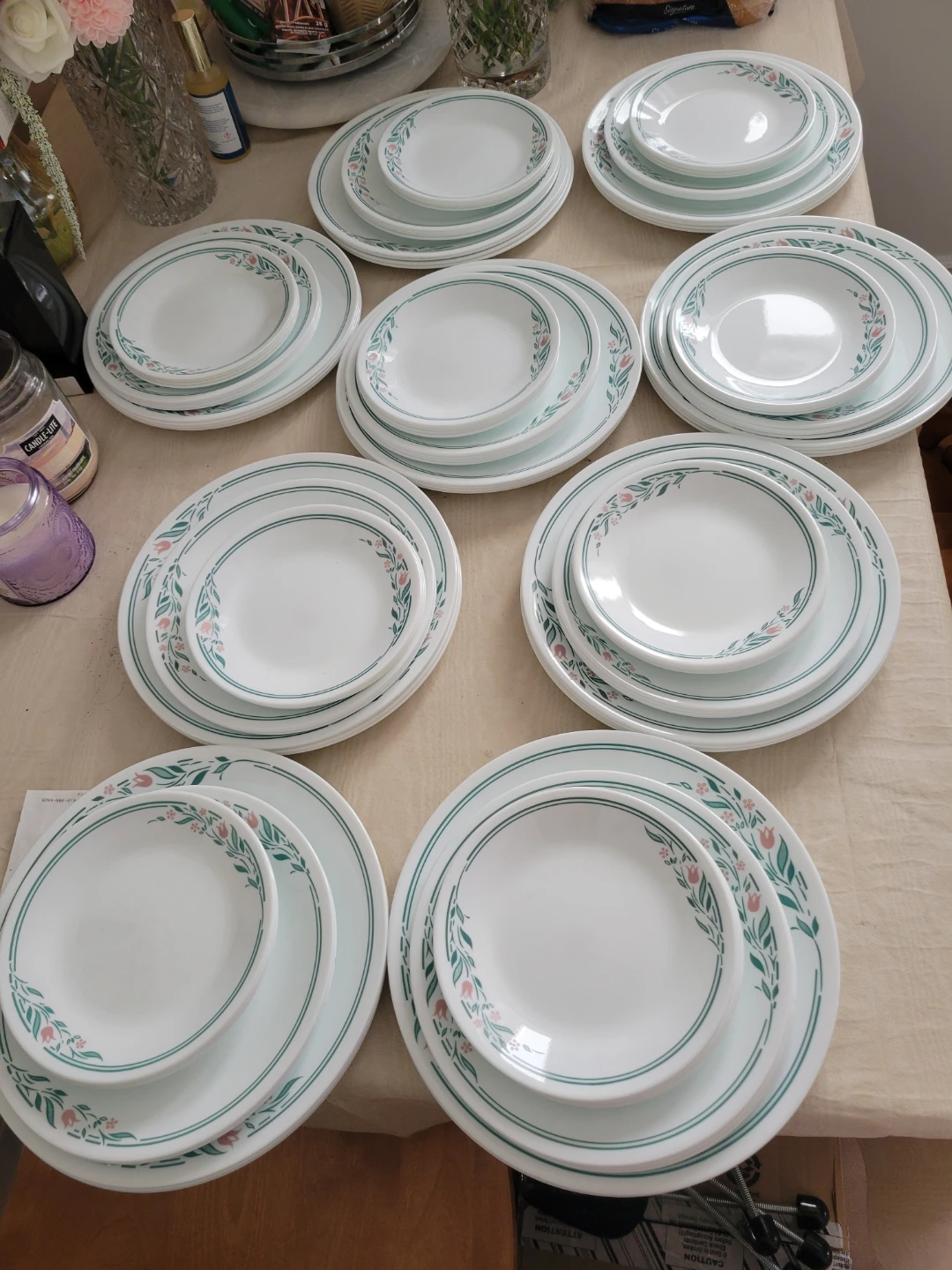 12 pcs Corelle Dinnerware Sets, $29 each - photo 2