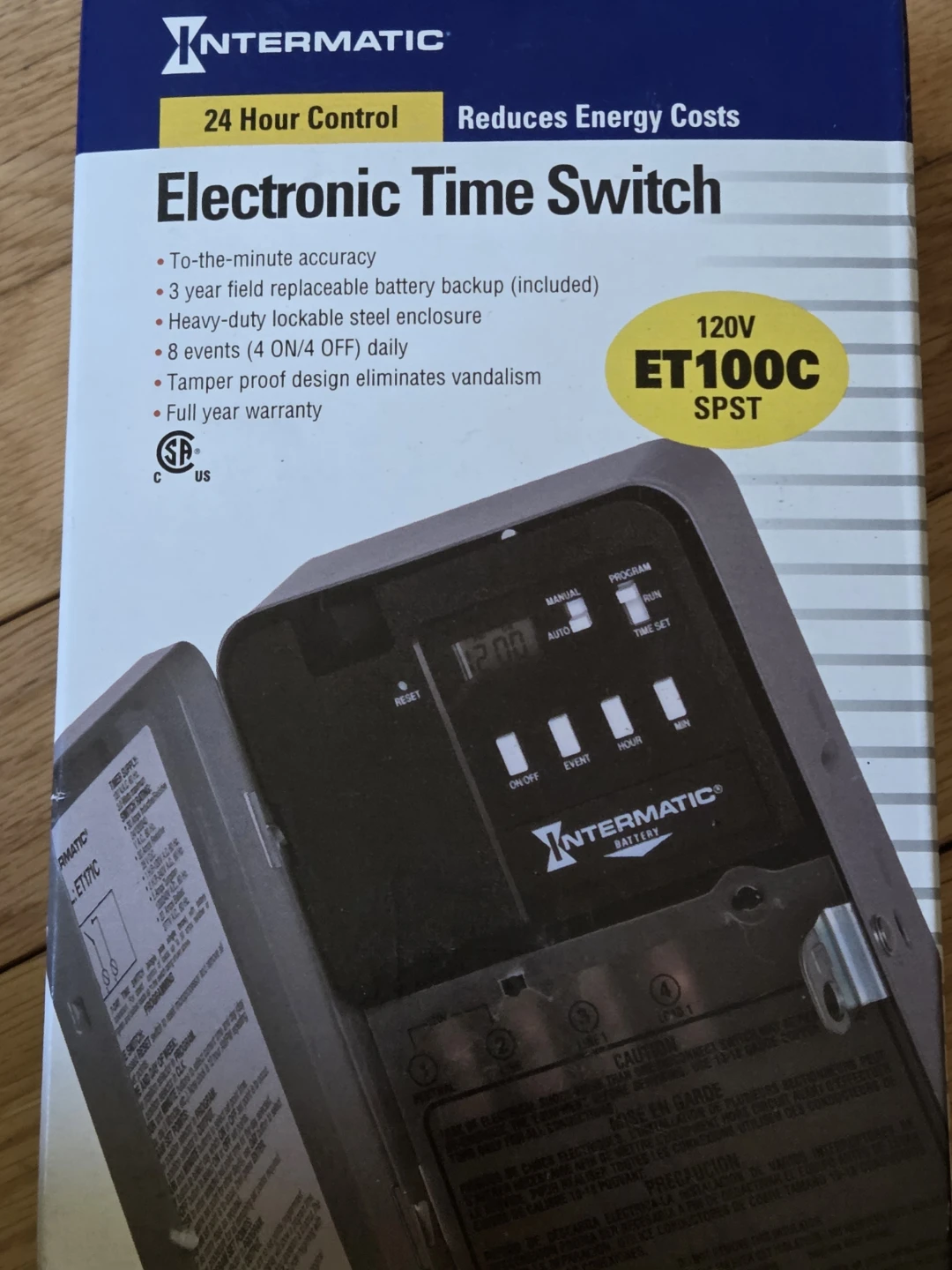 Intermatic Electronic Time Switch ET100C