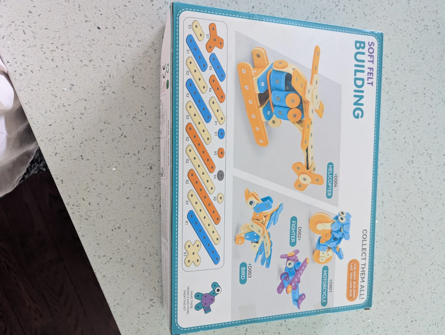 DIY Soft Felt Building Kit - Helicopter - photo 3