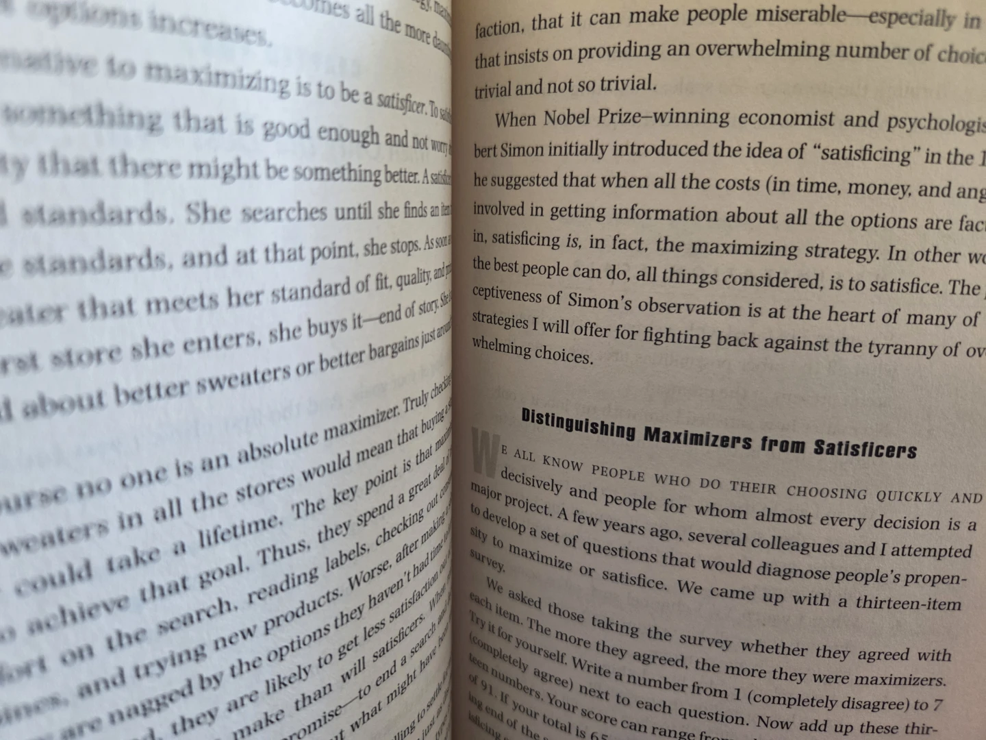 The Paradox of Choice by Barry Schwartz Paperback Book - photo 3