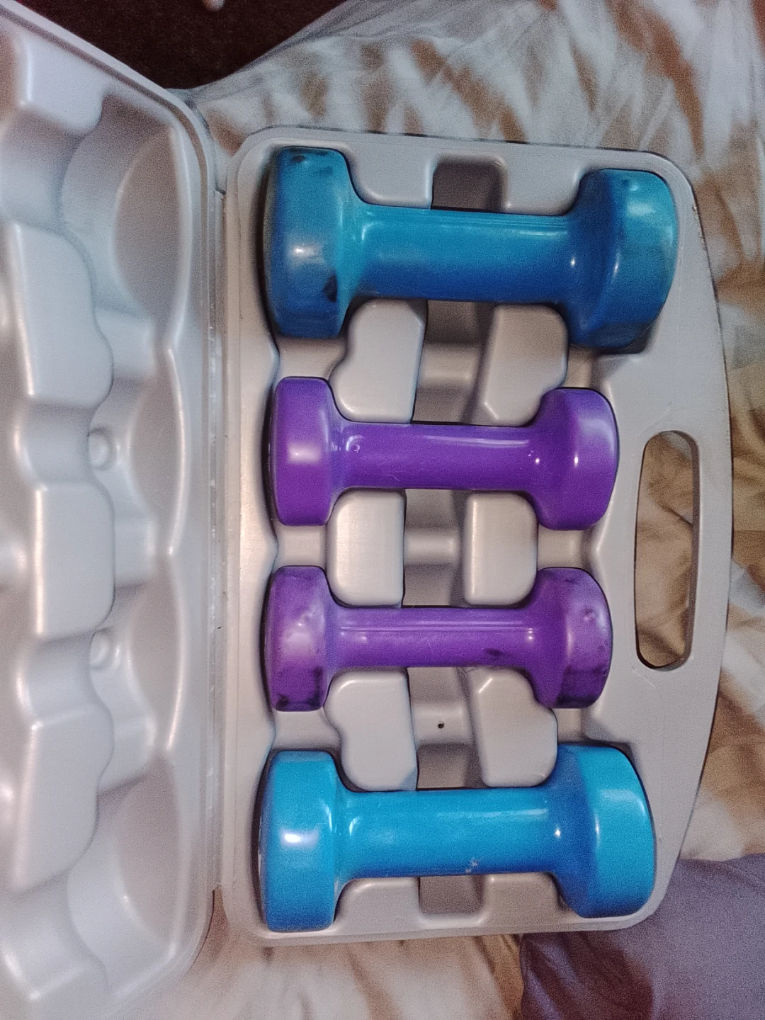 ALEX 16 lb Vinyl-Dipped Dumbbell Set - photo 2