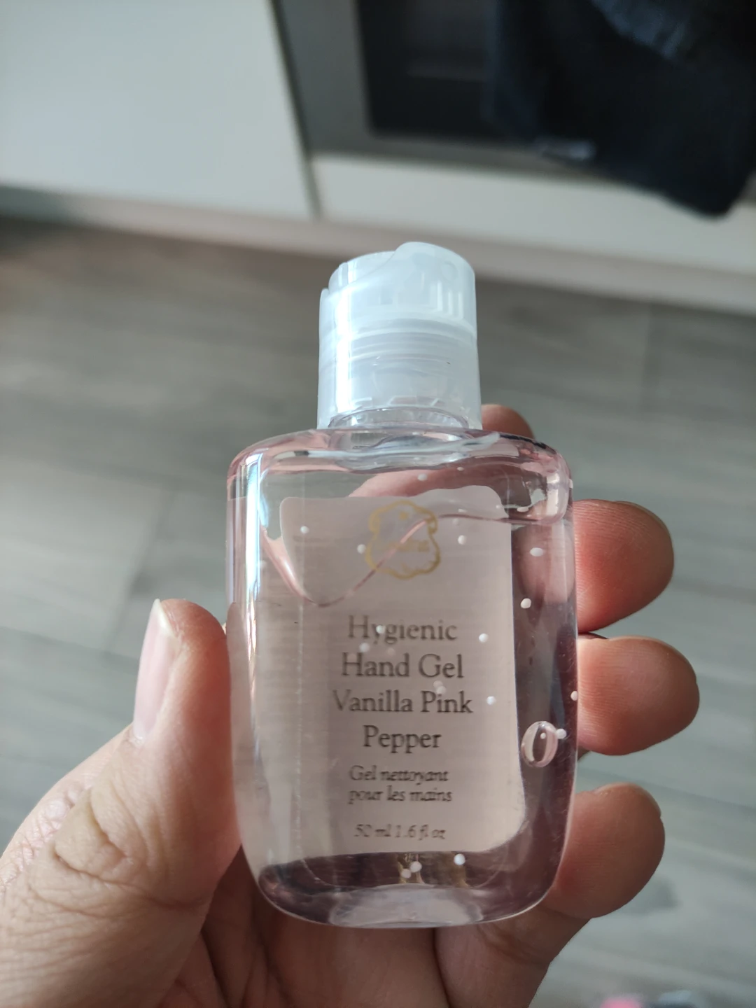 Hygienic Hand Gel Vanilla Pink Pepper 50ml #freecycle