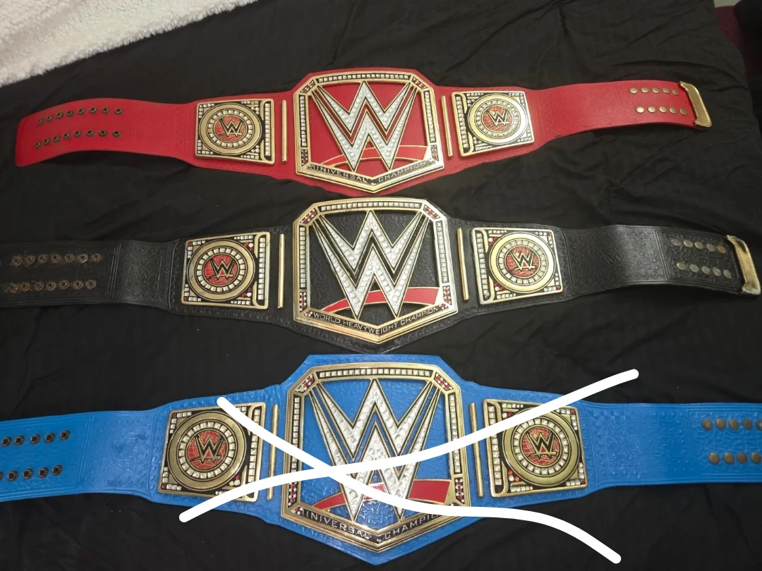 WWE Championship Belt Replica Set