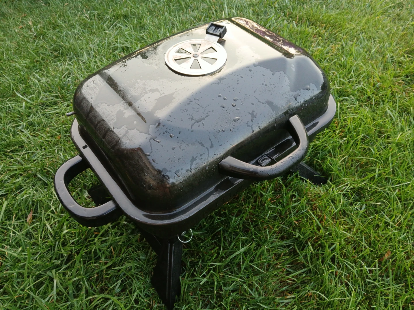 Black Portable Charcoal Grill - photo 2