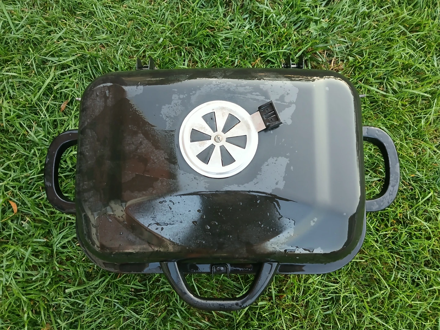 Black Portable Charcoal Grill - photo 5