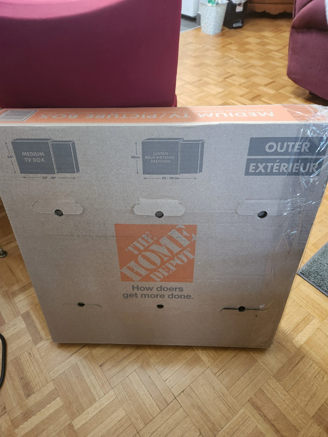 Medium Moving Boxes and TV Box - photo 3