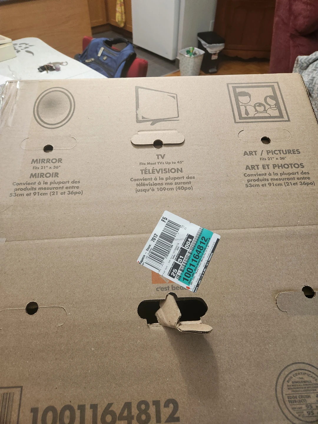 Medium Moving Boxes and TV Box - photo 4