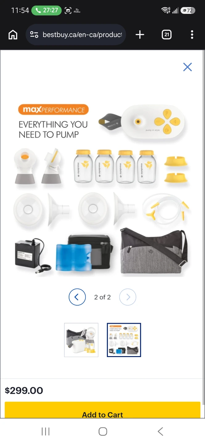 Medela Pump in Style Breast Pump - photo 3