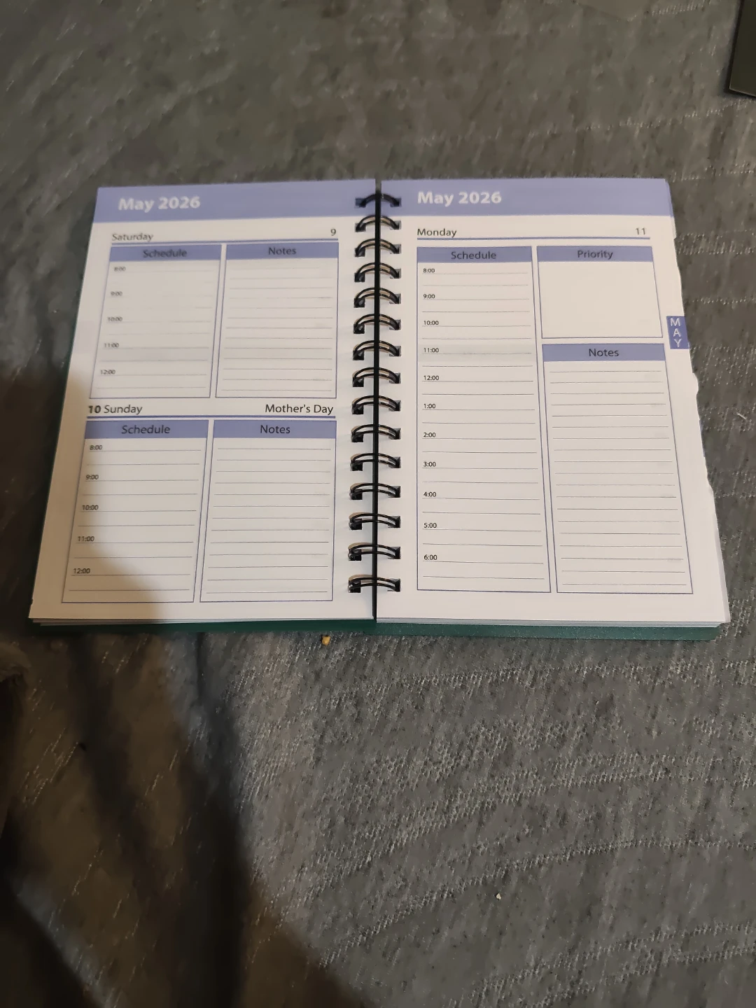 Studio Planner Weekly Agenda 2026 - photo 2