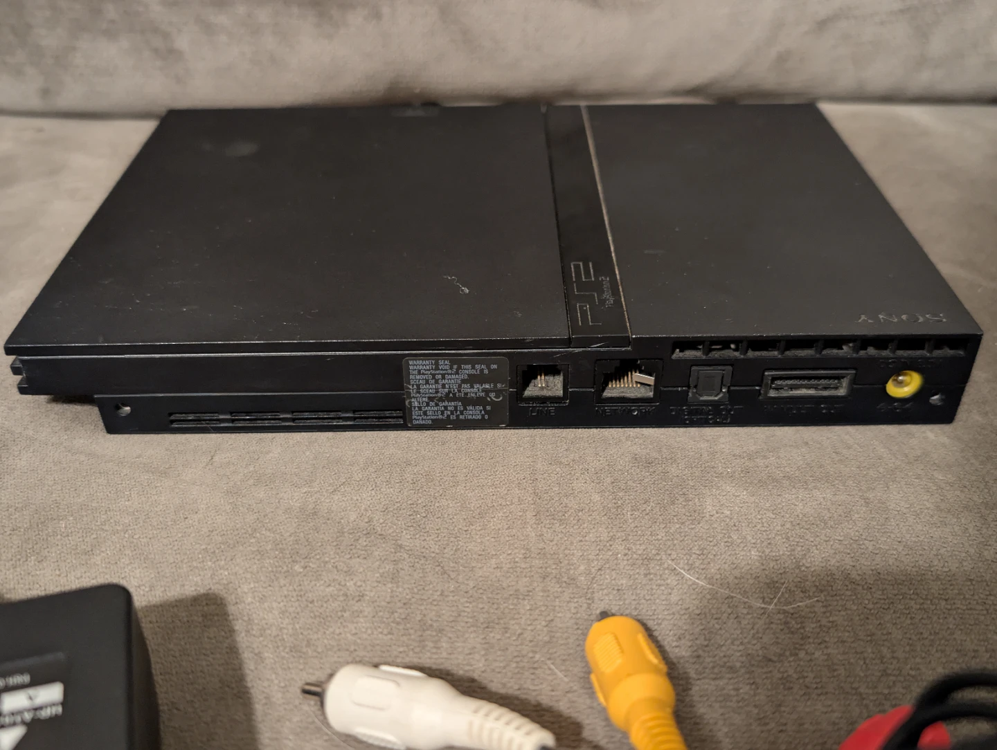 Sony PlayStation 2 slim AS-IS slight defect (Broken controller) - photo 4