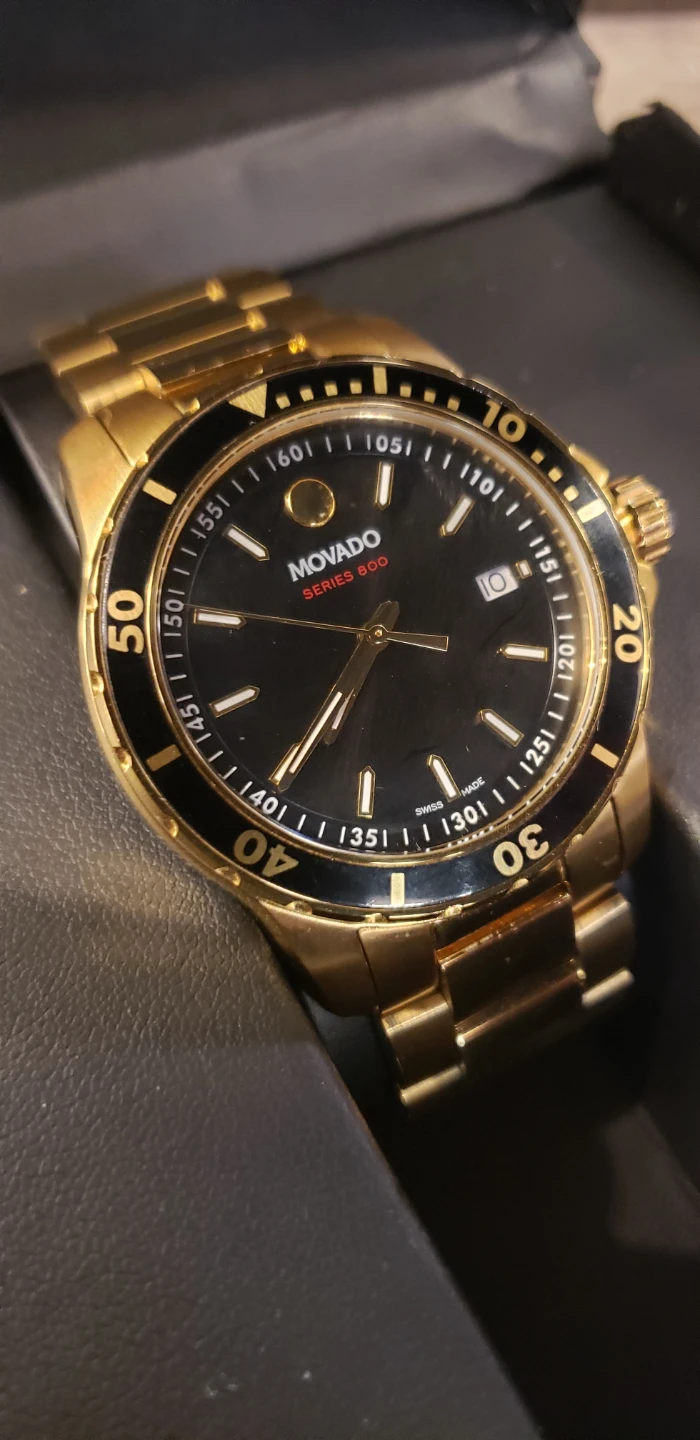 Movado Series 800 Gold PVD Watch - photo 2