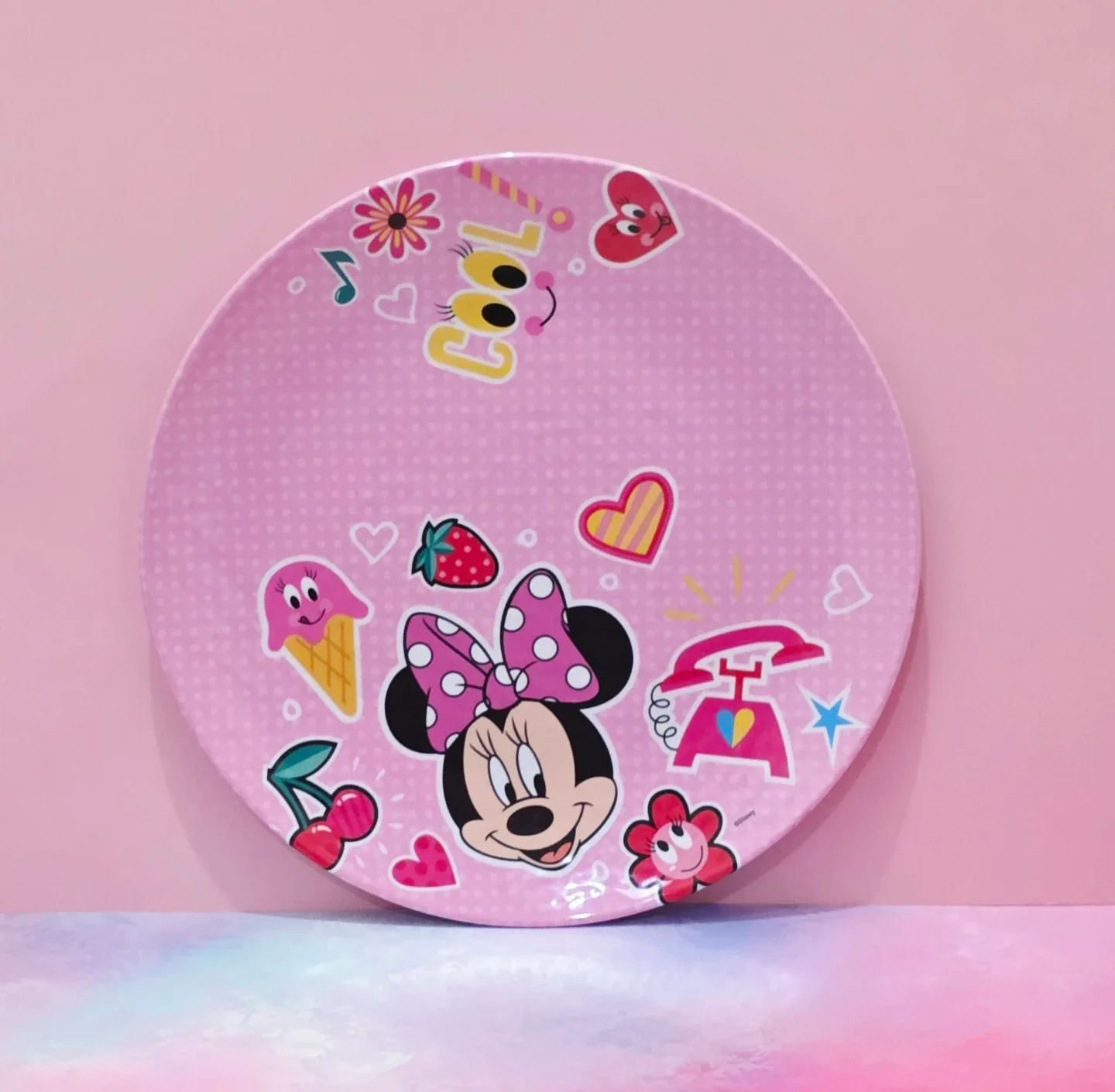 Minnie Mouse Toddler Girl Plate, Bowl, and Cup Set - photo 3