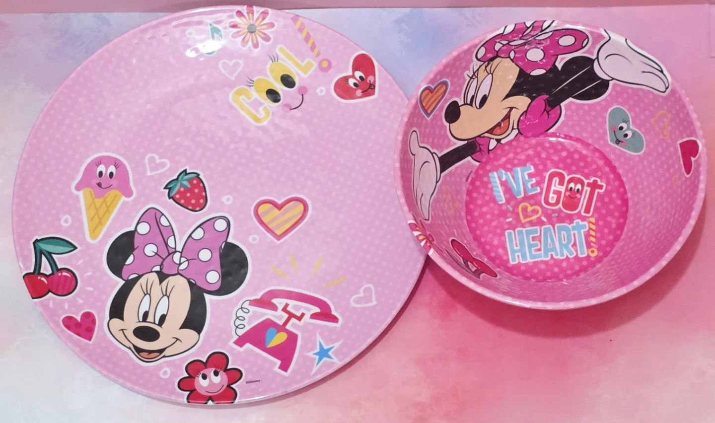 Minnie Mouse Toddler Girl Plate, Bowl, and Cup Set - photo 5