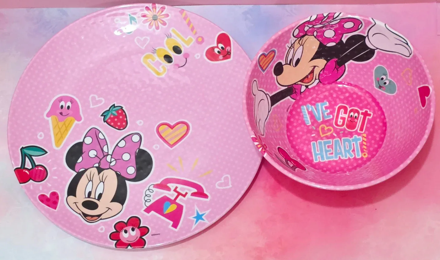 Minnie Mouse Toddler Girl Plate, Bowl, and Cup Set - photo 5