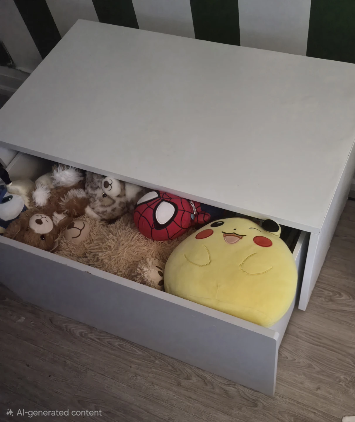Ikea White Storage Drawer bench
