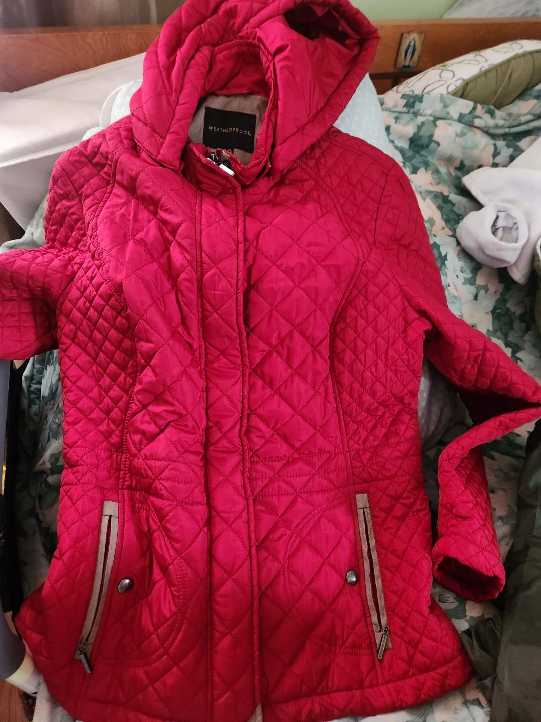 Weatherproof Quilted Hooded Jacket Size L - photo 2