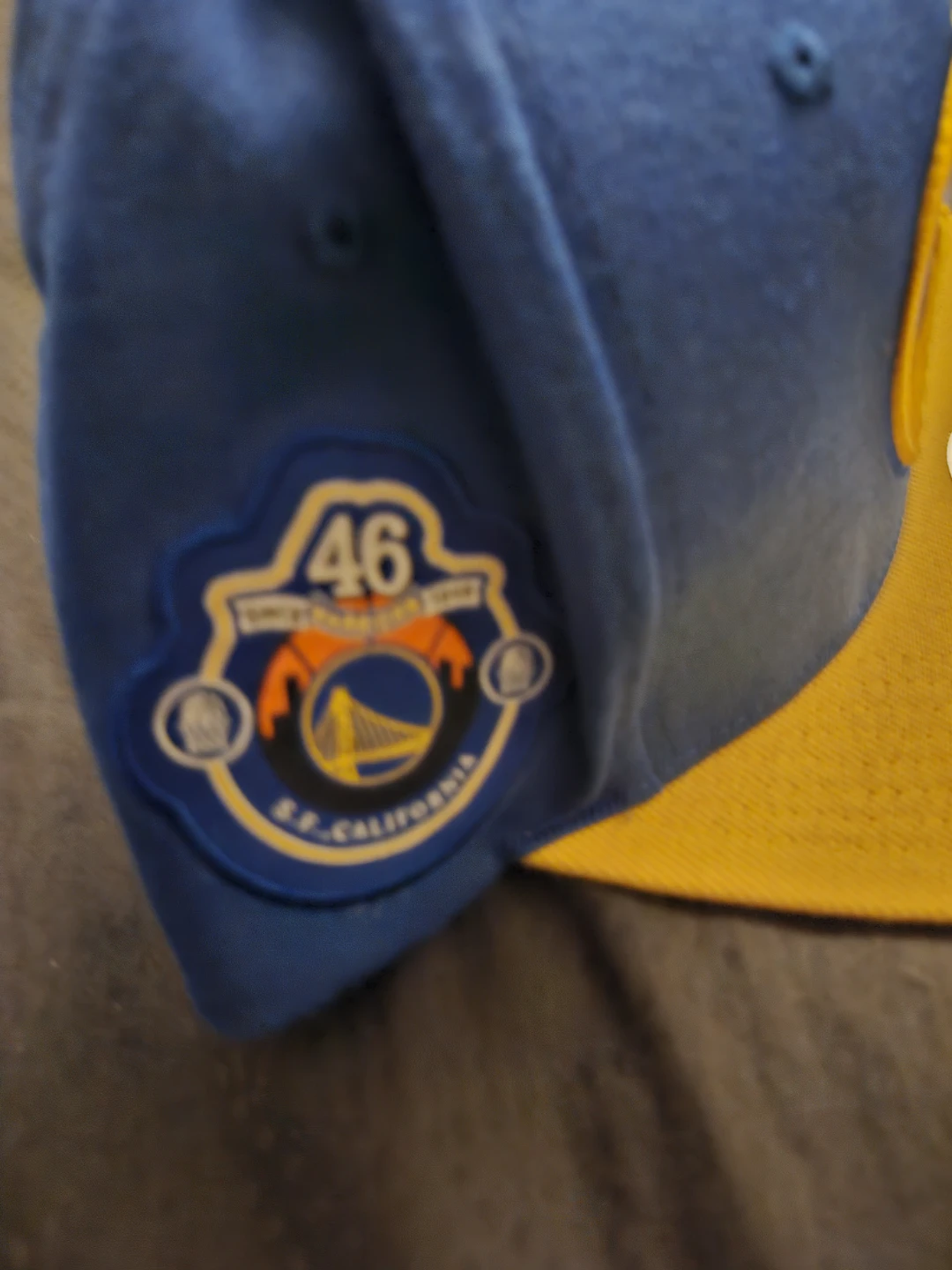 Golden State Warriors Mitchell & Ness Snapback Hat - photo 3
