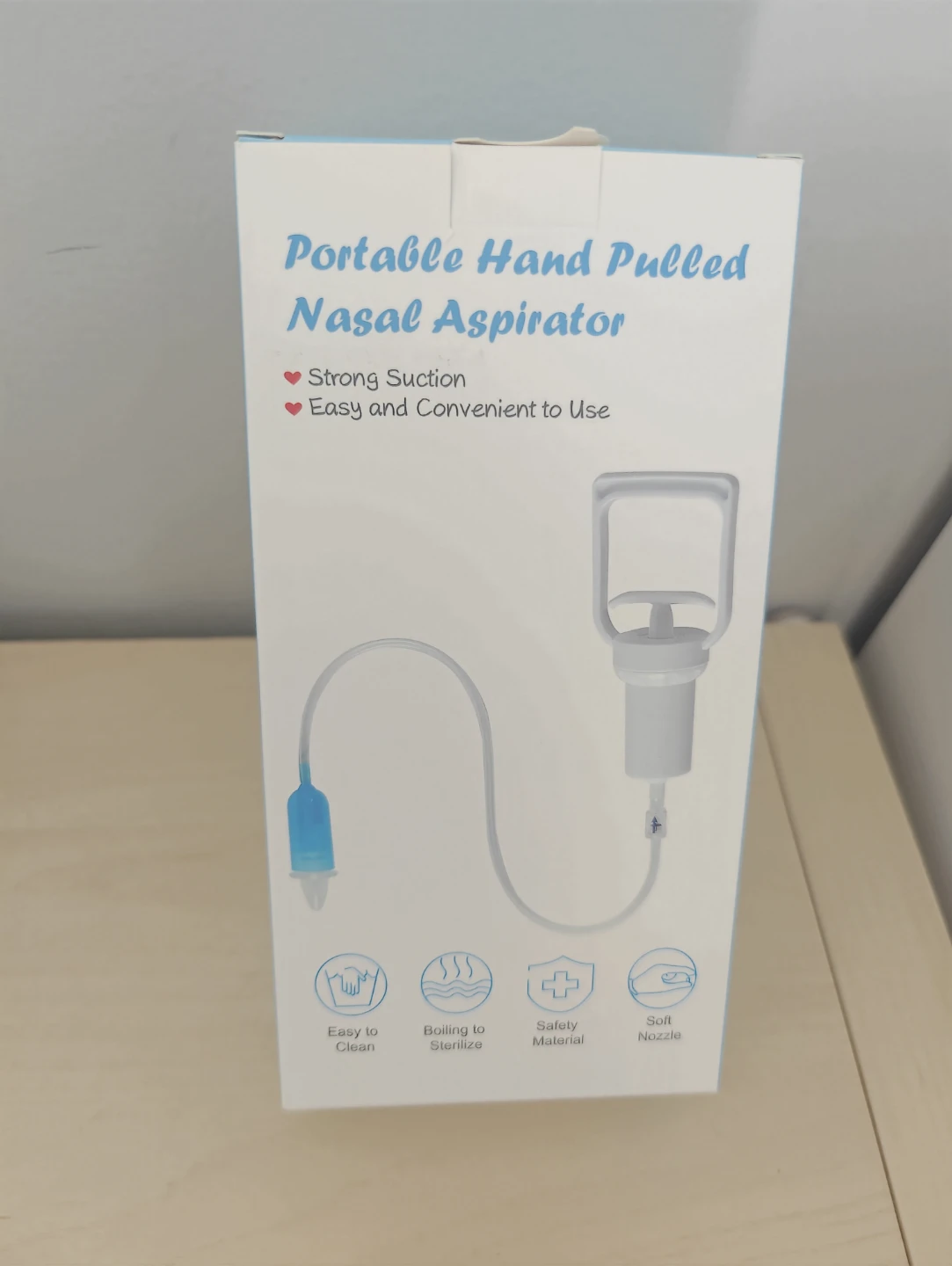 Portable Hand Pulled Nasal Aspirator