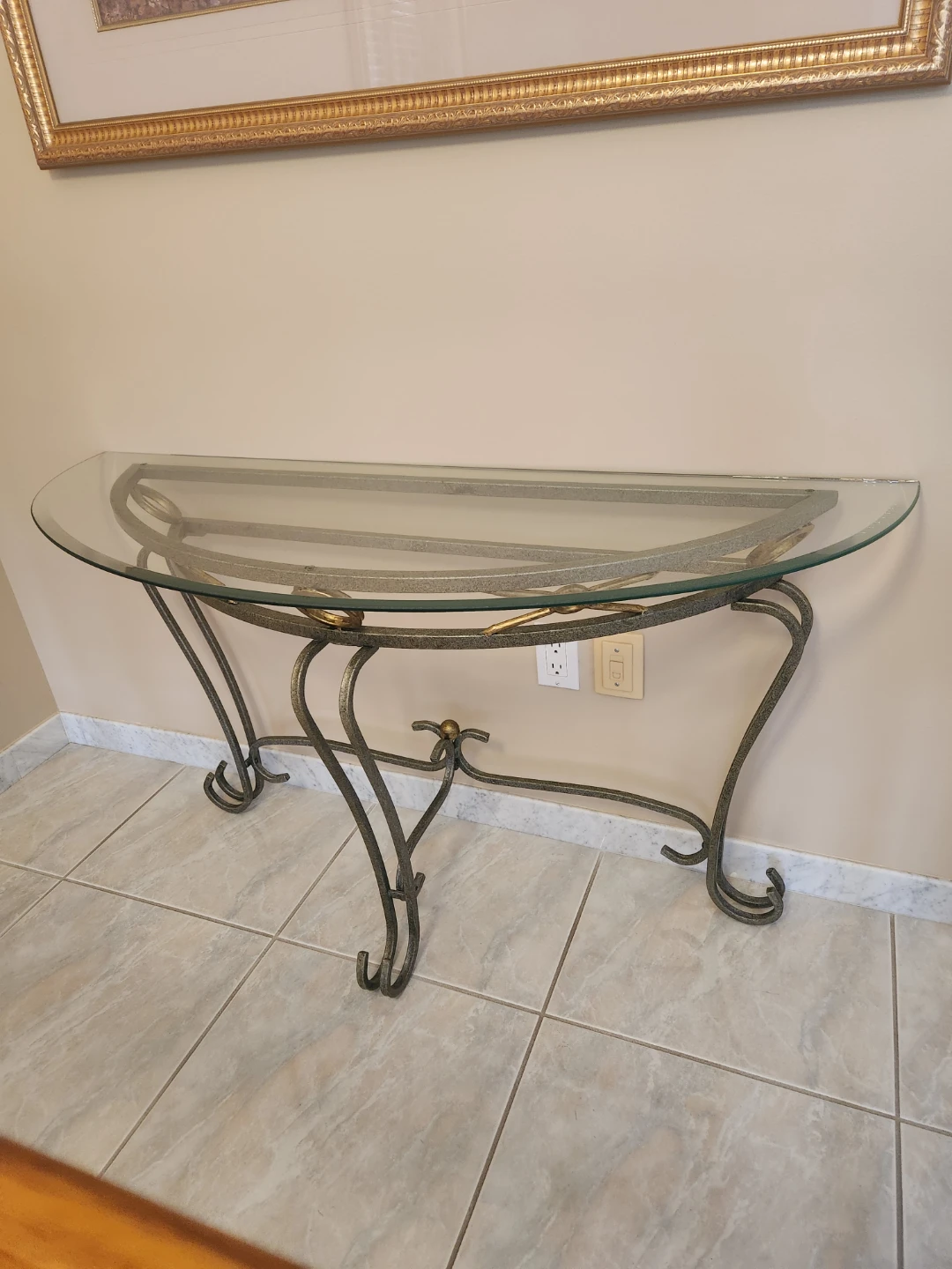 Glass console