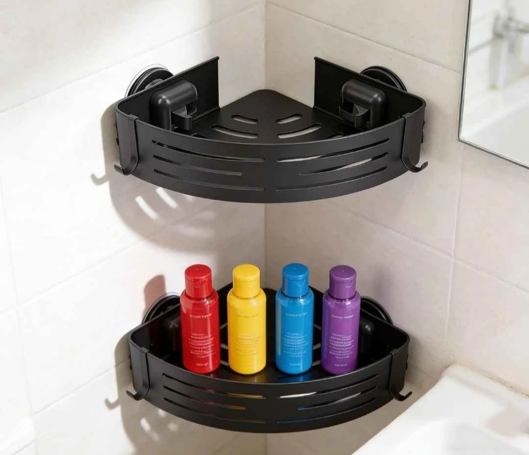 Corner Shower Caddy Shelf Organizer - photo 2
