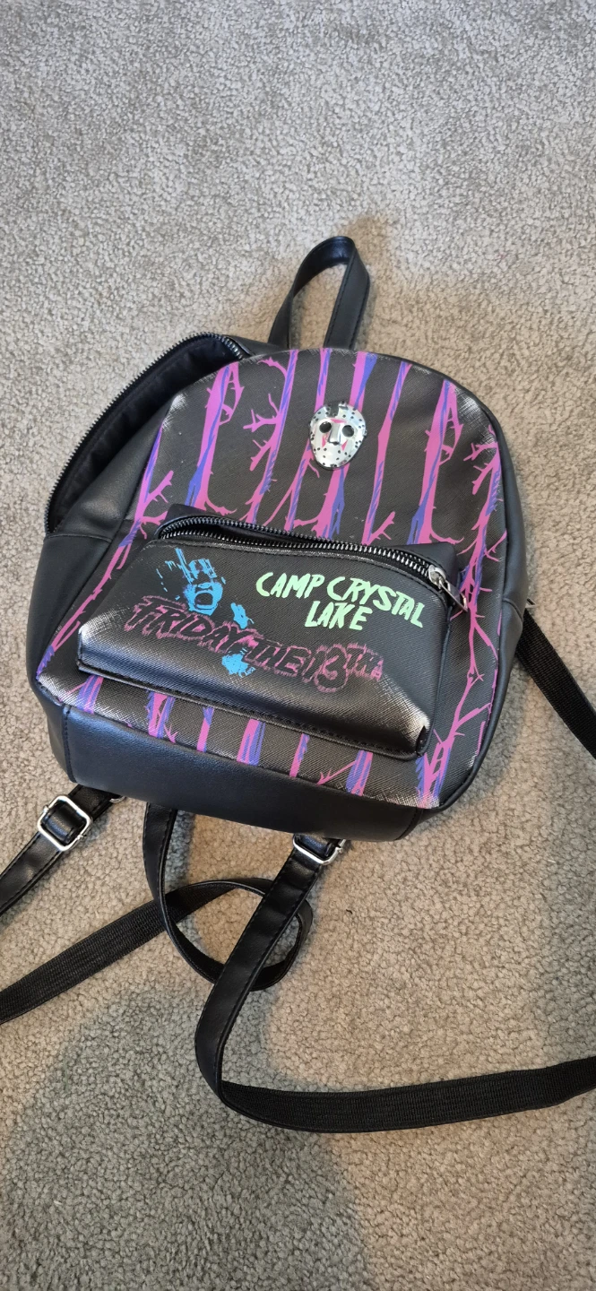 Friday the 13th Camp Crystal Lake Mini Backpack