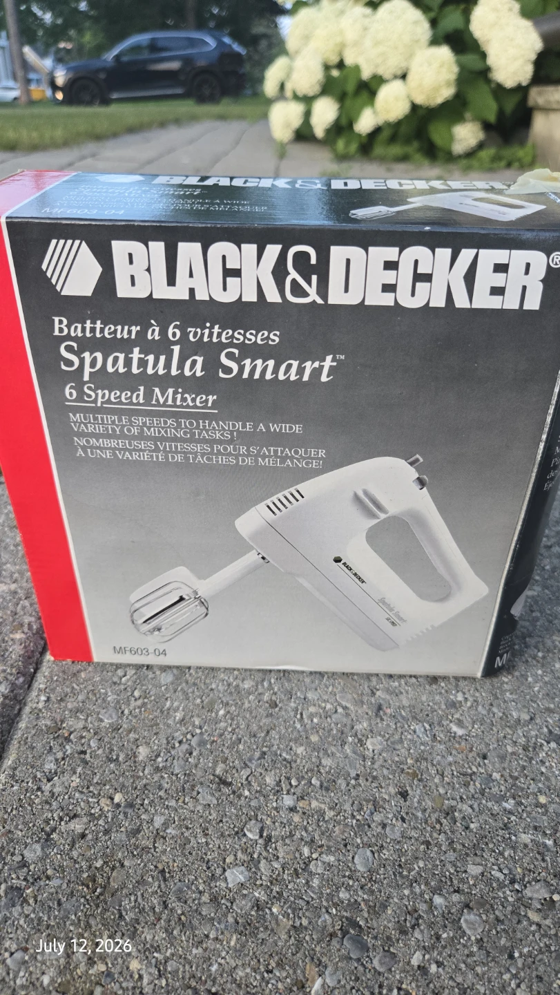 Black & Decker Spatula Smart 6 Speed Mixer