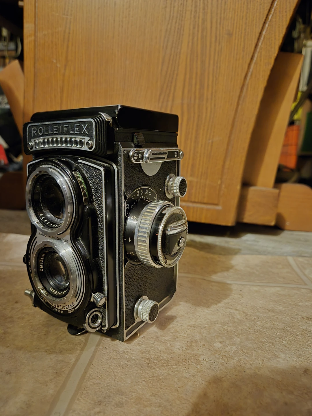 Rolleiflex Twin Lens Reflex Camera - photo 3
