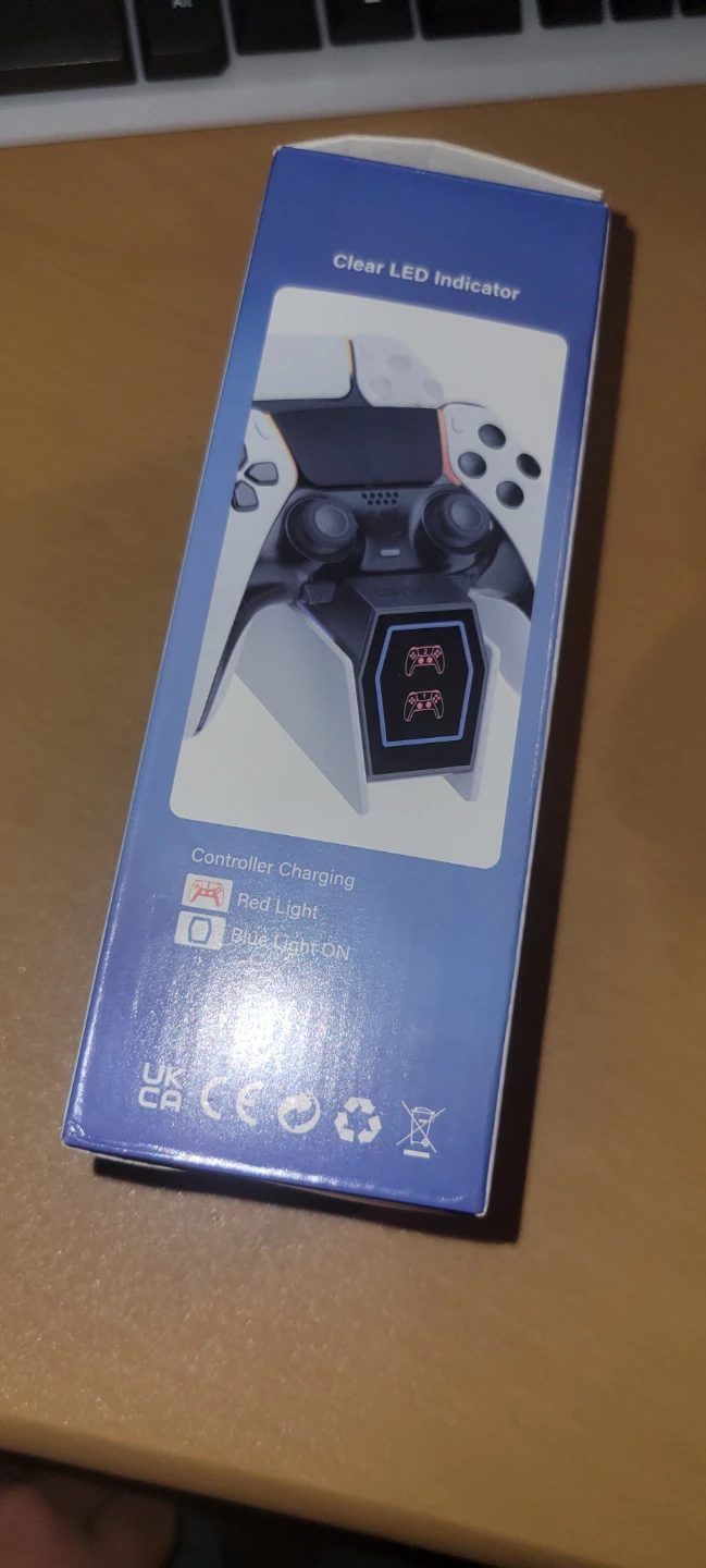 PS5 DualSense Controller Charging Station Dock USB-C - photo 2