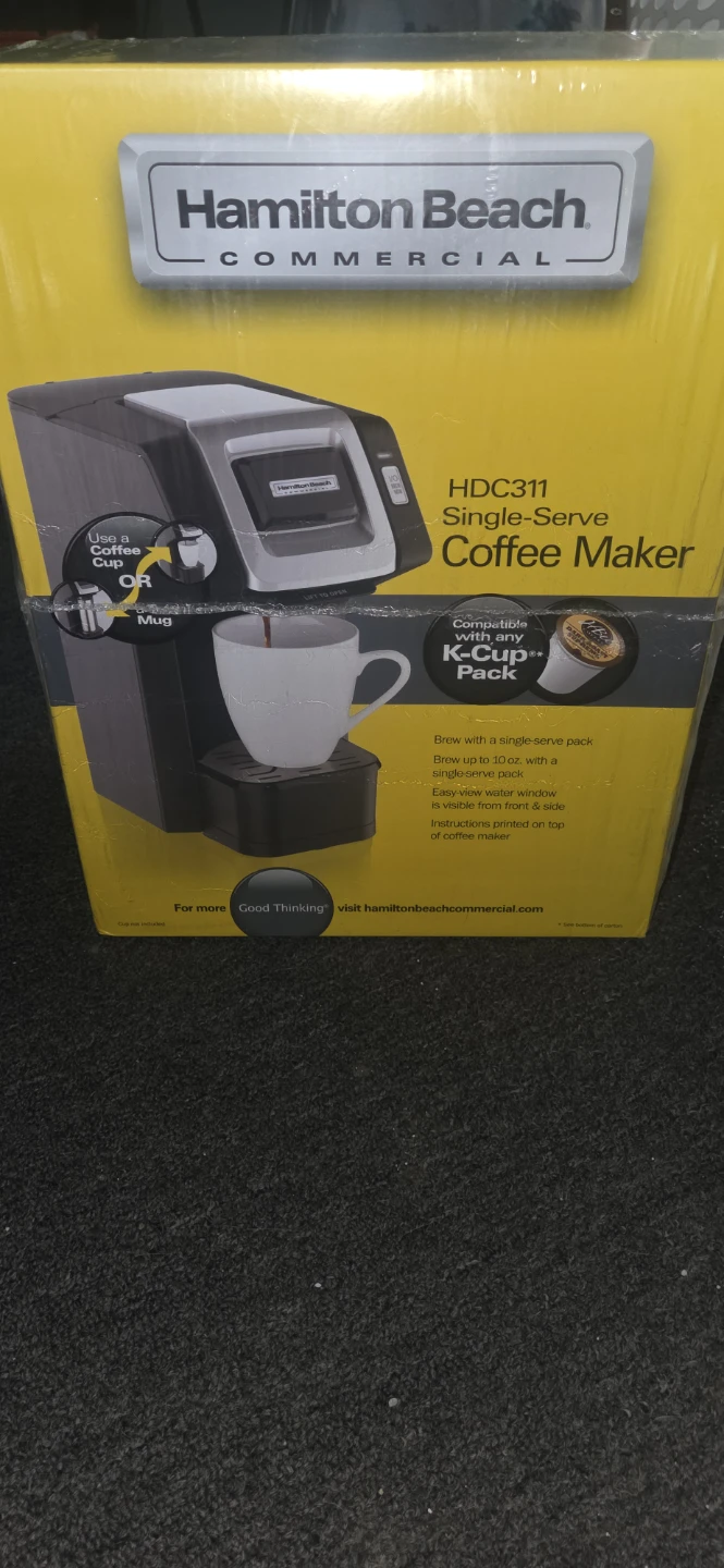 Hamilton Beach HDC311 Commercial Single-Serve Coffee Maker
