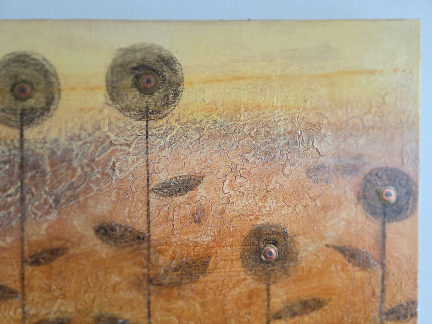 Textured Wall Art with Floral Design - photo 3